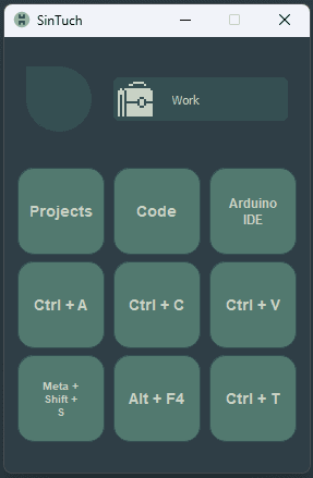 Work Preset Example Left